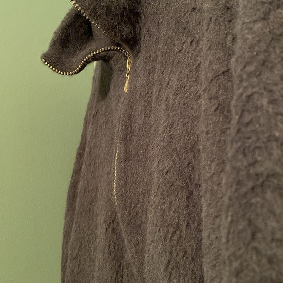 Alpaca 111 women’s zip up light jacket /cardigan - blue - size large - Picture 4 of 6